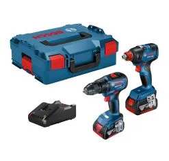 Kit Di Utensili Elettrici Da 18V Bosch GSR 18V-50/GDX 18V-200