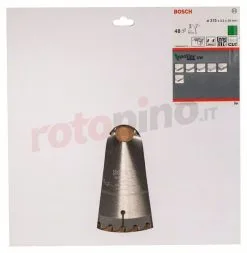 Lama Per Sega Circolare Optiline Wood 315x30mm T48 Bosch -Offerte Bosch Negozio lama per sega circolare optiline wood 315x30mm t48 bosch 28427