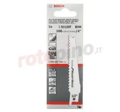 Lama Per Sega Universale 5 Pezzi Bosch S511DF -Offerte Bosch Negozio lama per sega universale 5 pezzi bosch s511df 26902