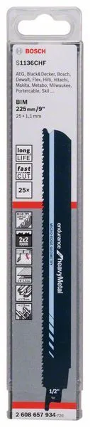 Lama Per Sega Universale S 1136 CHF Bosch