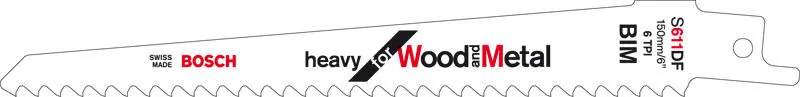 Lama Per Sega Universale S 611 DF Bosch 2608656258 3 Lama Per Sega Universale S 611 DF Bosch 2608656258
