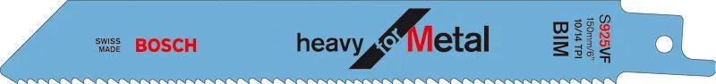 Lama Per Sega Universale S 925 VF Bosch S 925 VF Heavy For Metal 3 Lama Per Sega Universale S 925 VF Bosch S 925 VF Heavy For Metal