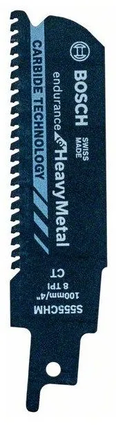 Scalpello Per Acciaio 100mm Bosch S 555 CHM