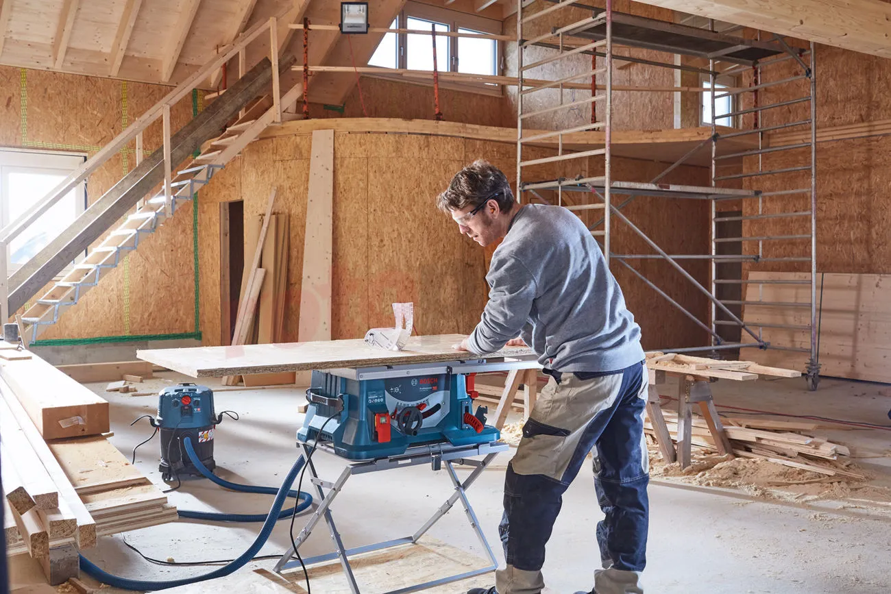 Sega Da Banco Con Banco Bosch GTS 635-216 + GTA 560 4 Sega Da Banco Con Banco Bosch GTS 635-216 + GTA 560 - immagine 2