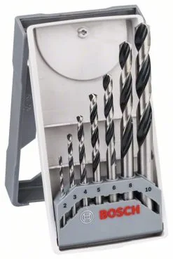 Set Di Punte HSS 7pezzi Bosch PointTeQ Mini X-Line