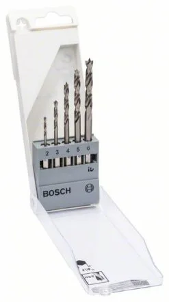 Set Di Punte Per Legno Con Attacco Esagonale, 5 Pezzi Bosch 2608595525