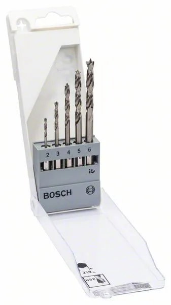 Set Di Punte Per Legno Con Attacco Esagonale, 5 Pezzi Bosch 2608595525 3 Set Di Punte Per Legno Con Attacco Esagonale, 5 Pezzi Bosch 2608595525