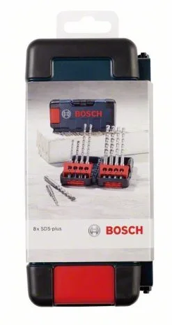 Set Di Punte Per Metallo SDS-Plus-3, Kaseta Tough Box 8pz. Bosch 2607019902