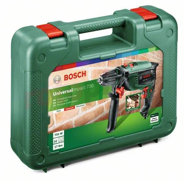 Trapano Battente Avvitatore Bosch UniversalImpact 700 4 Trapano Battente Avvitatore Bosch UniversalImpact 700 - immagine 2